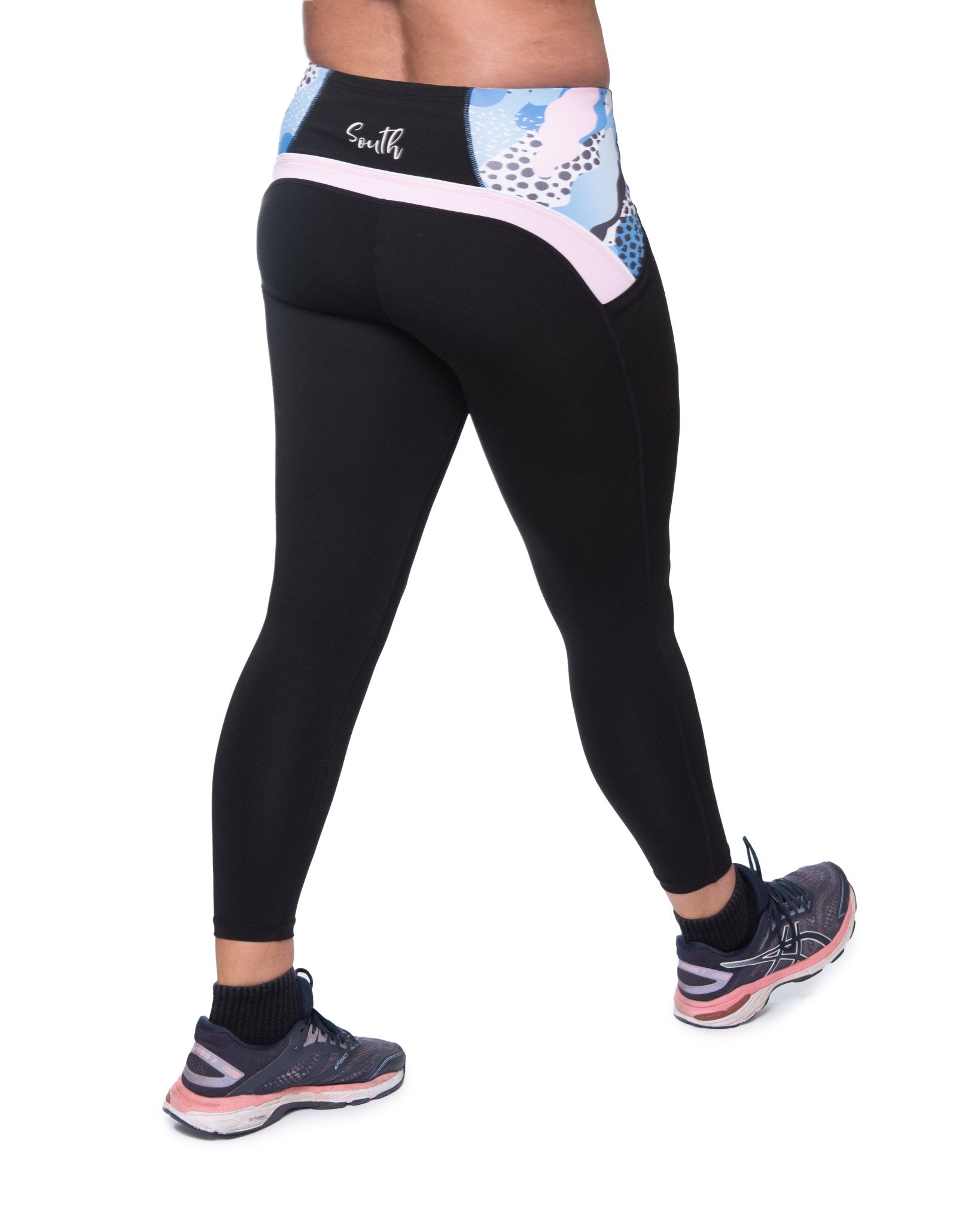 Michele Hi-Rise 7/8 Tight - Coming Up Roses – Illusions Activewear